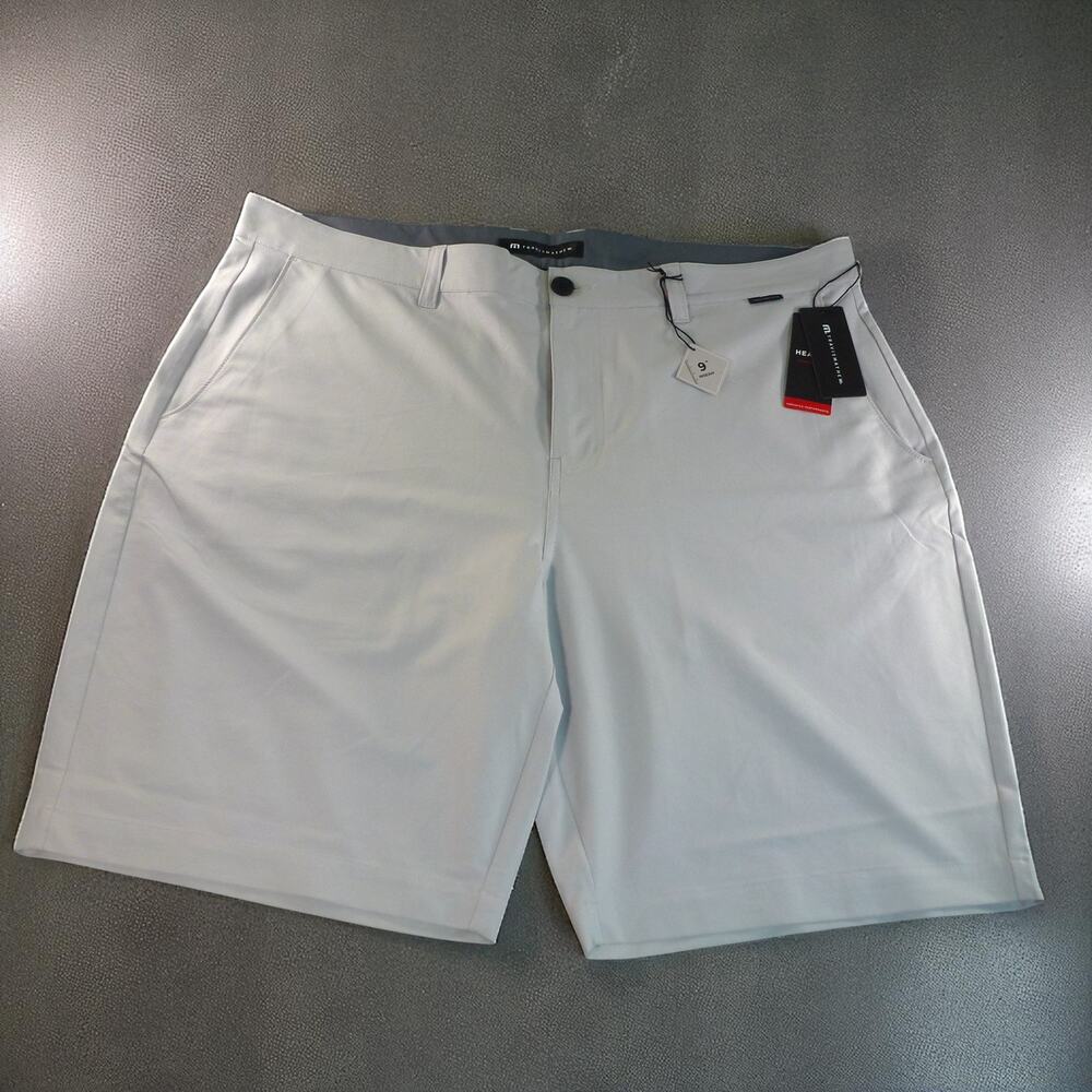 TravisMathew Wanderlust Shorts Men's 40 Inch Waist Flat Front Gray NWT